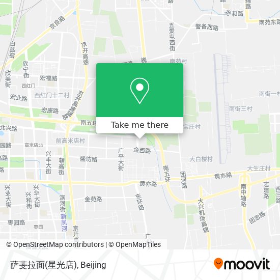 萨斐拉面(星光店) map