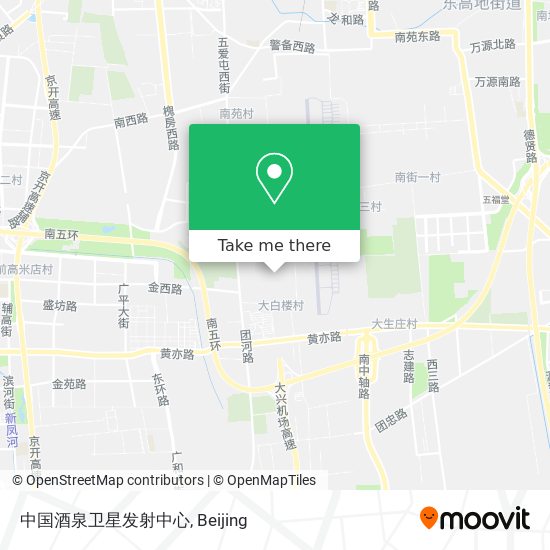 中国酒泉卫星发射中心 map