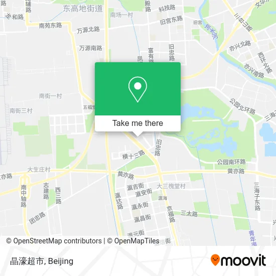 晶濠超市 map