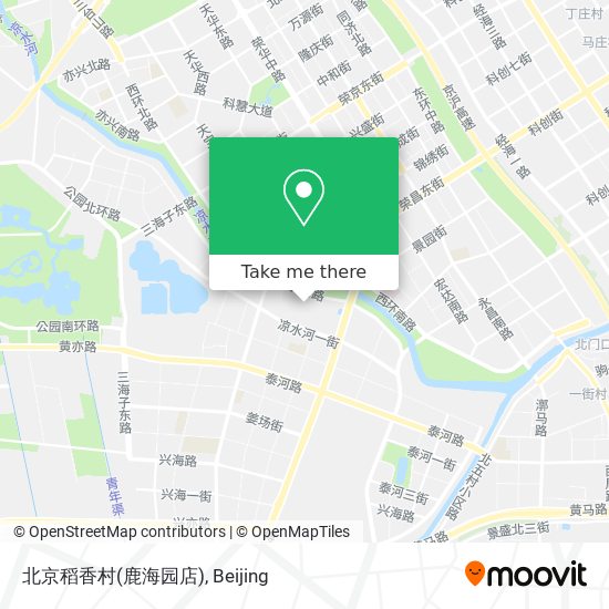 北京稻香村(鹿海园店) map