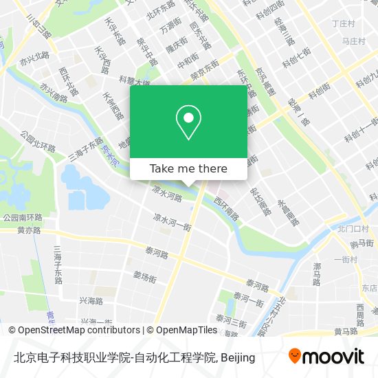 北京电子科技职业学院-自动化工程学院 map
