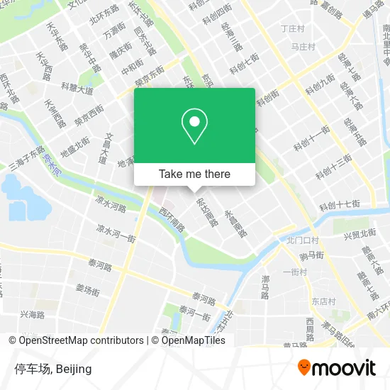 停车场 map