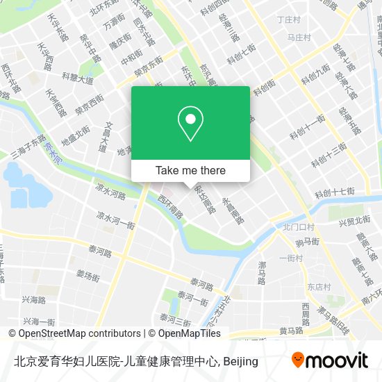 北京爱育华妇儿医院-儿童健康管理中心 map