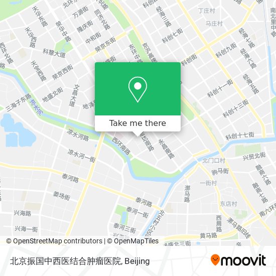 北京振国中西医结合肿瘤医院 map