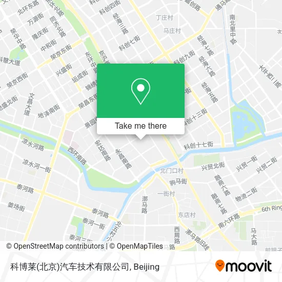 科博莱(北京)汽车技术有限公司 map