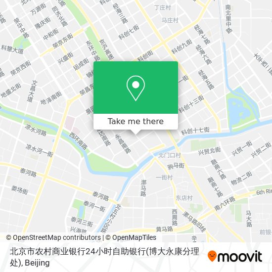 北京市农村商业银行24小时自助银行(博大永康分理处) map