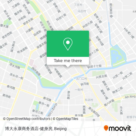 博大永康商务酒店-健身房 map