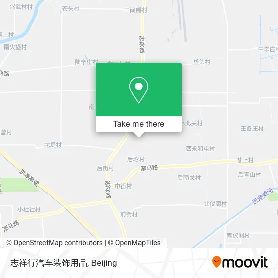 志祥行汽车装饰用品 map