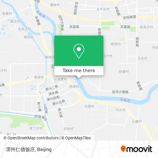 漷州仁德饭庄 map