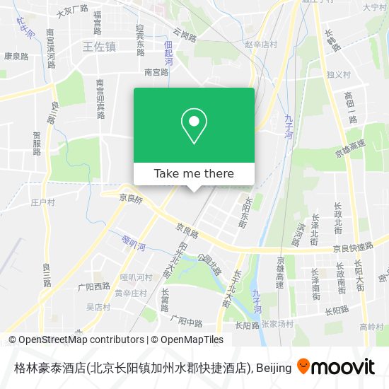 格林豪泰酒店(北京长阳镇加州水郡快捷酒店) map