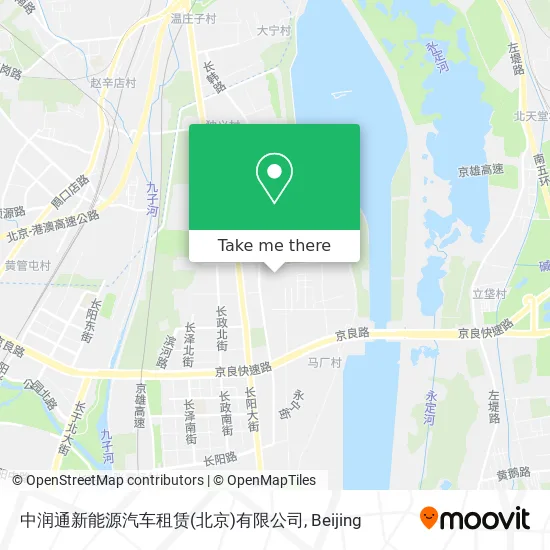 中润通新能源汽车租赁(北京)有限公司 map