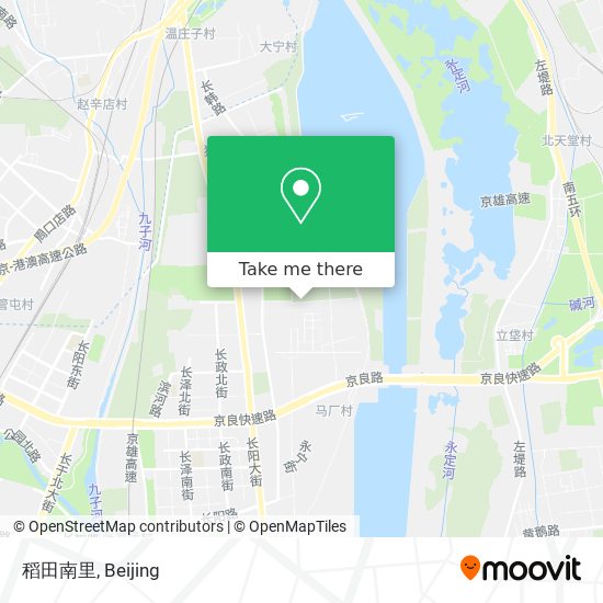 稻田南里 map