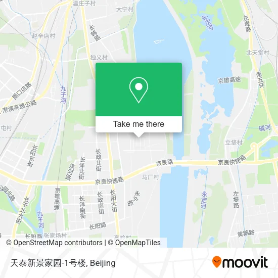 天泰新景家园-1号楼 map