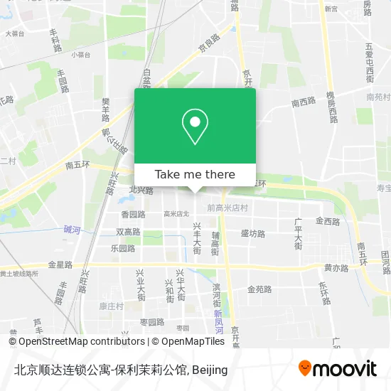 北京顺达连锁公寓-保利茉莉公馆 map