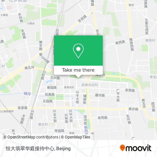 恒大翡翠华庭接待中心 map