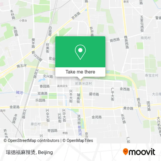 瑞德福麻辣烫 map