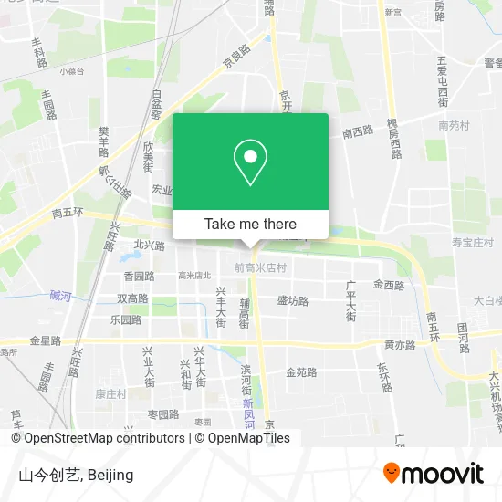 山今创艺 map