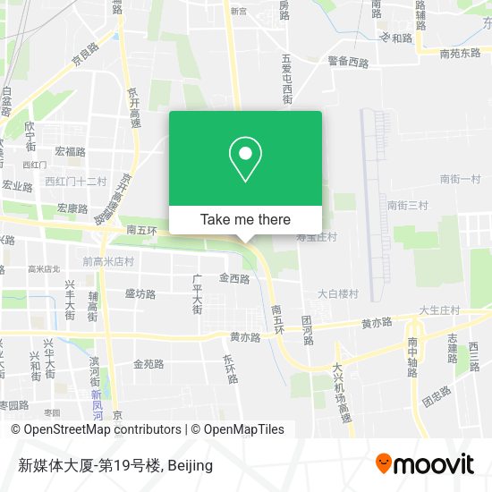 新媒体大厦-第19号楼 map