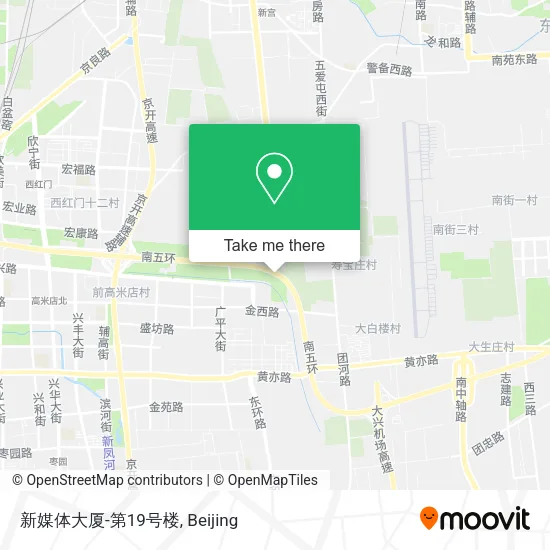 新媒体大厦-第19号楼 map