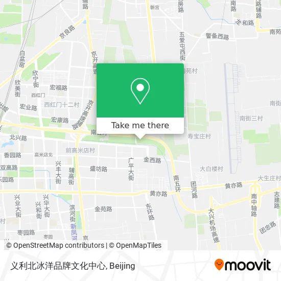 义利北冰洋品牌文化中心 map