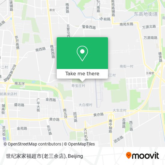 世纪家家福超市(老三余店) map