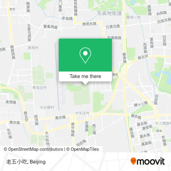老五小吃 map