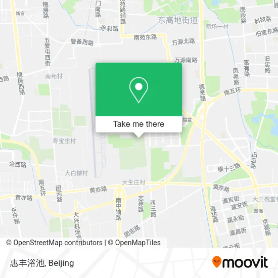 惠丰浴池 map