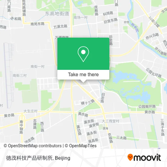 德茂科技产品研制所 map