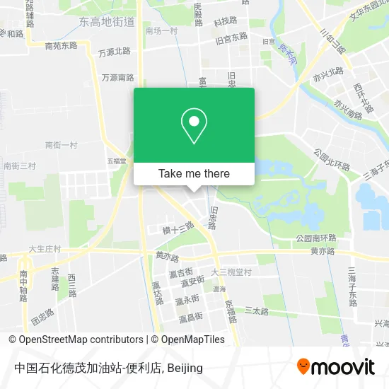 中国石化德茂加油站-便利店 map