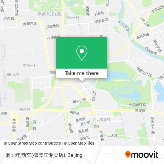 雅迪电动车(德茂庄专卖店) map
