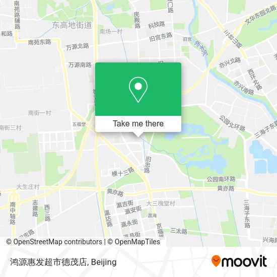鸿源惠发超市德茂店 map