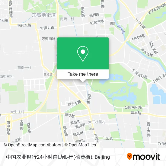 中国农业银行24小时自助银行(德茂街) map