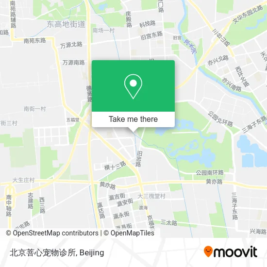 北京菩心宠物诊所 map