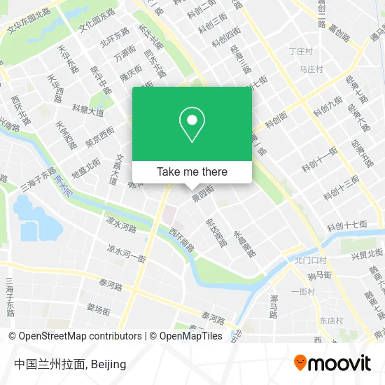 中国兰州拉面 map