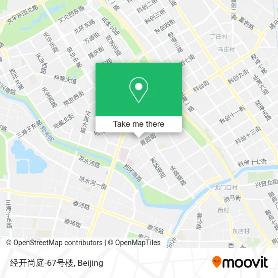 经开尚庭-67号楼 map