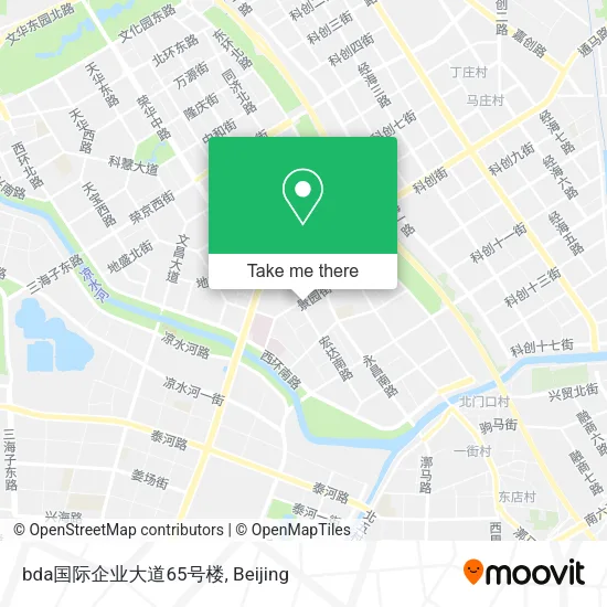 bda国际企业大道65号楼 map