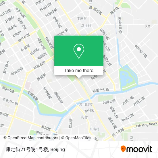 康定街21号院1号楼 map