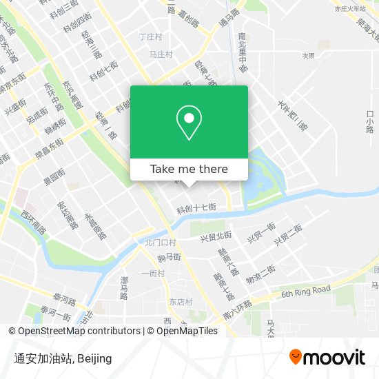 通安加油站 map