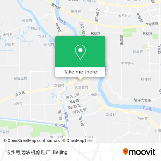 通州程远农机修理厂 map