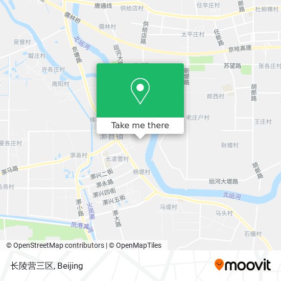 长陵营三区 map