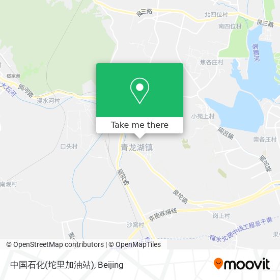 中国石化(坨里加油站) map
