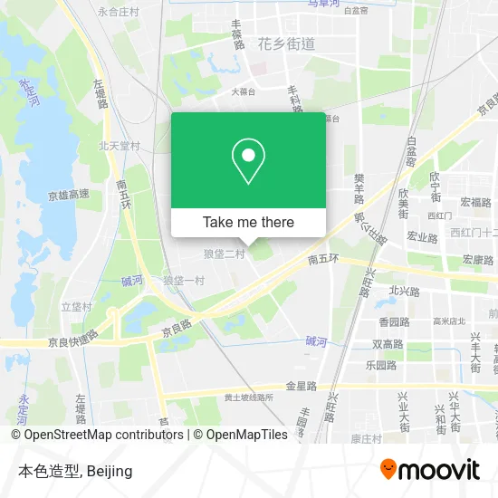本色造型 map