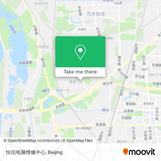 恒信电脑维修中心 map