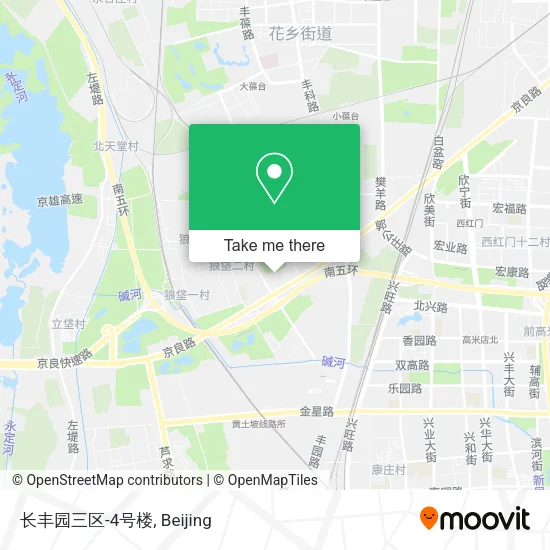 长丰园三区-4号楼 map