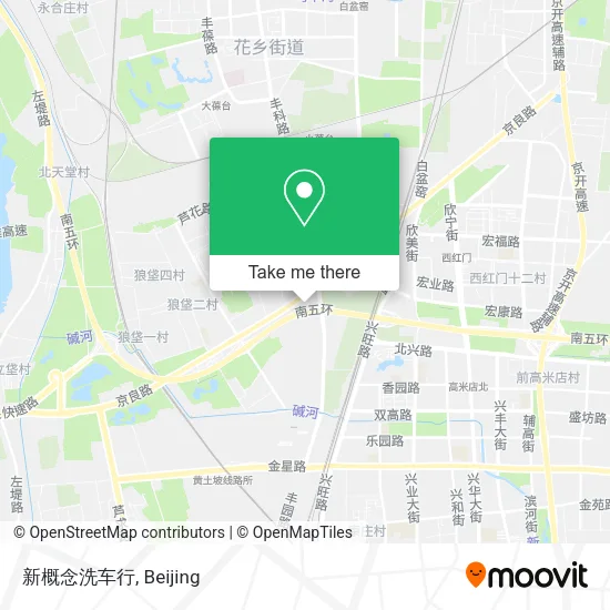 新概念洗车行 map