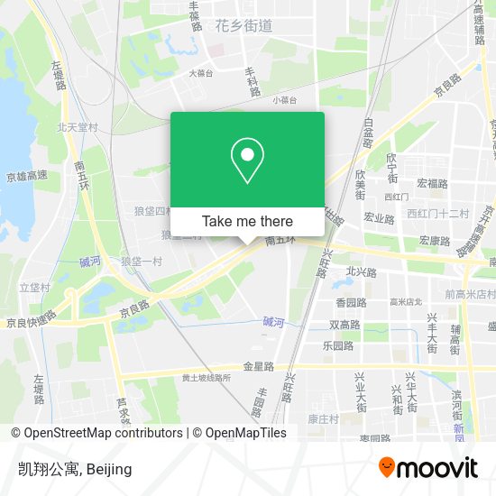 凯翔公寓 map