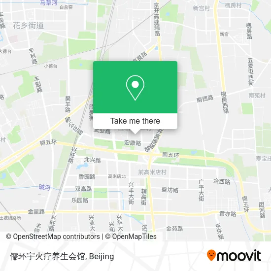 儒环宇火疗养生会馆 map