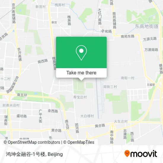 鸿坤金融谷-1号楼 map