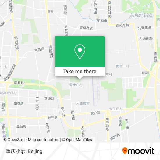 重庆小炒 map