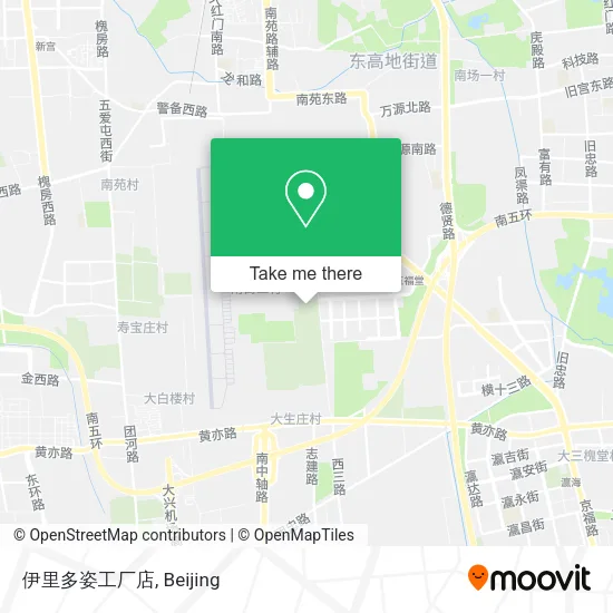 伊里多姿工厂店 map
